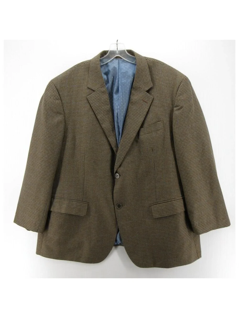 Oak Hill Sport Coat XXL Blazer Micro Check Windowpane Polka Dots Lined